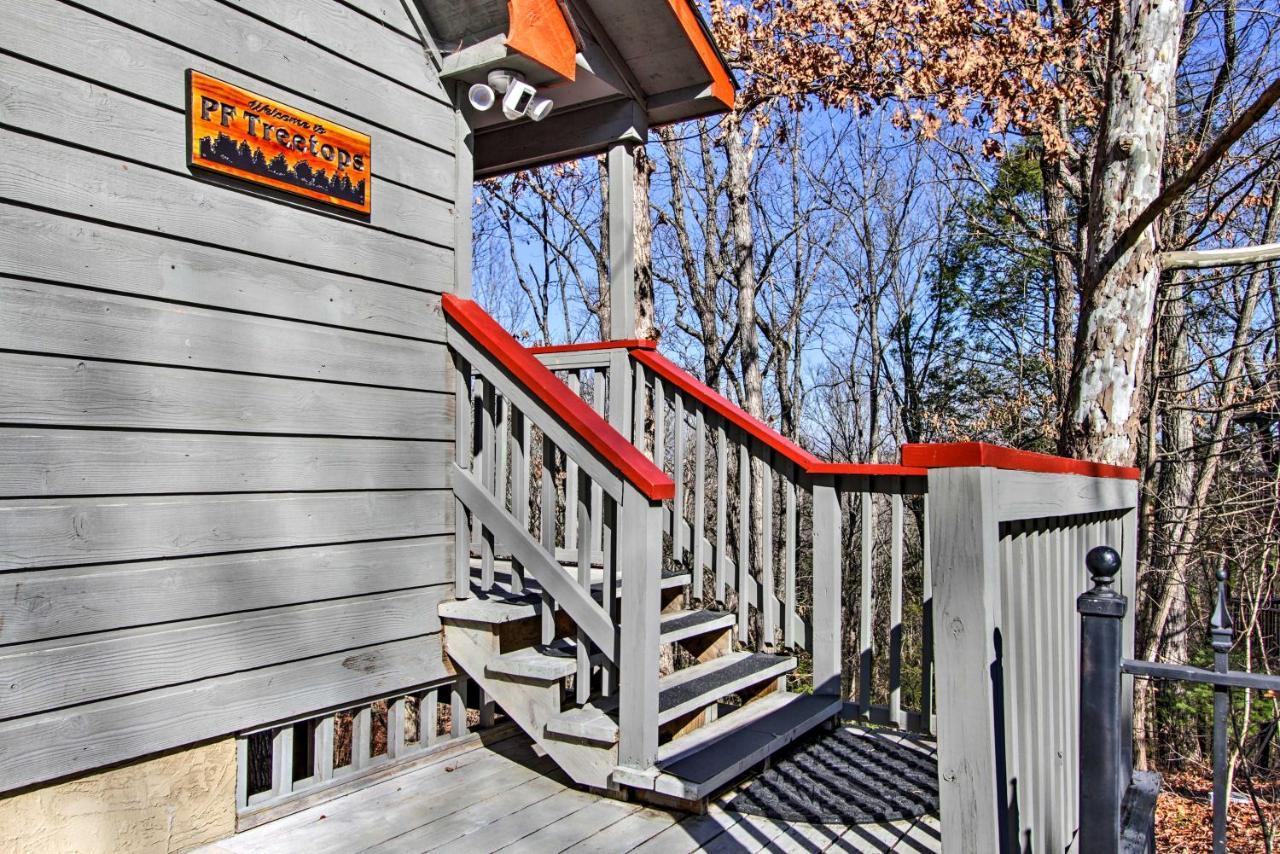 Smoky Mountain Cabin With Deck And Hot Tub! Pigeon Forge Dış mekan fotoğraf